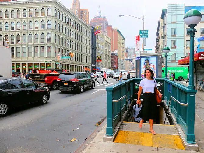 New York Subway - Canal Street