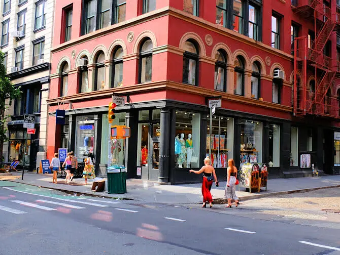 Shopping in SoHo - Johnny Was