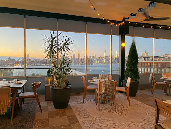 Things to do and see in Williamsburg - Dinner with View