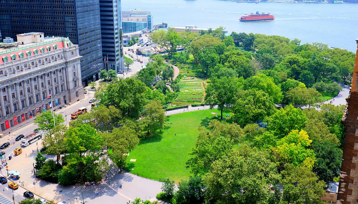 Parks in New York - Battery Park New York