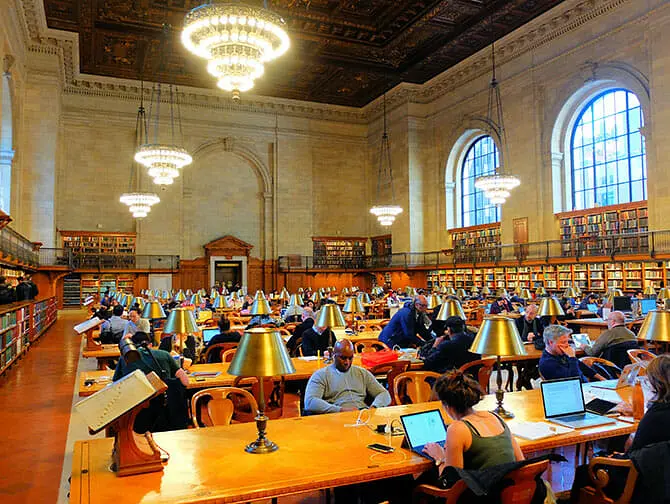 Filming Locations in New York - Public Library
