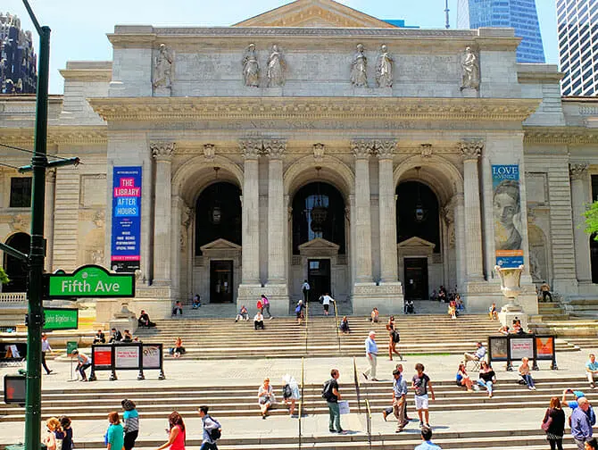 Filming Locations in New York - The Day After Tomorrow - Public Library