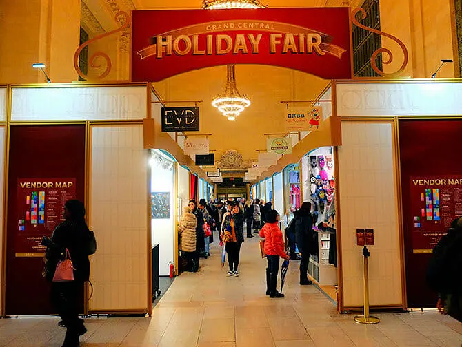 Christmas Markets in New York - Grand Central