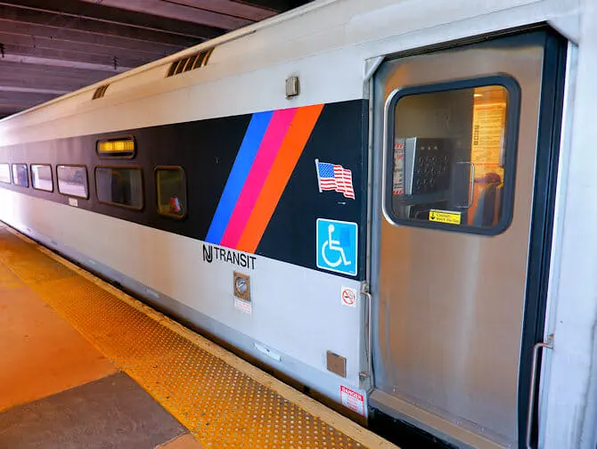 New Jersey Transit in New York - Train