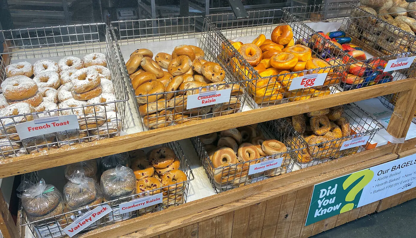 Best Bagels in New York - Supermarket
