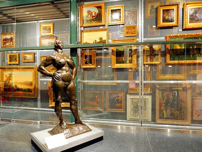 Brooklyn Museum in New York - The Storage