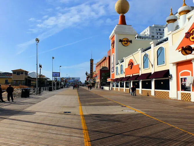 New York to Atlantic City Day Trip - Boardwalk