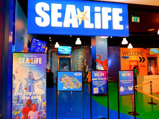 American Dream Mall near New York - SEA LIFE Aquarium