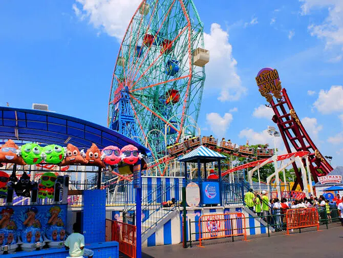 Deno’s Wonder Wheel Amusement Park in Coney Island - Attractions