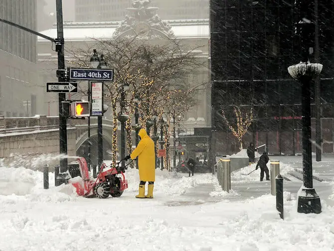 Snow in New York - Street