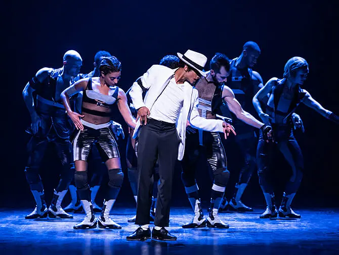 MJ The Michael Jackson Musical on Broadway Tickets - MJ and Cast