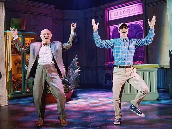 Little Shop of Horrors on Broadway Tickets - Seymour and Mr. Mushnik