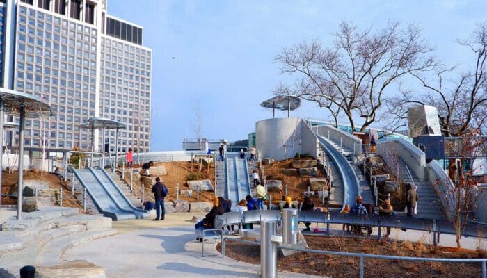 Playgrounds in New York - Battery Playscape
