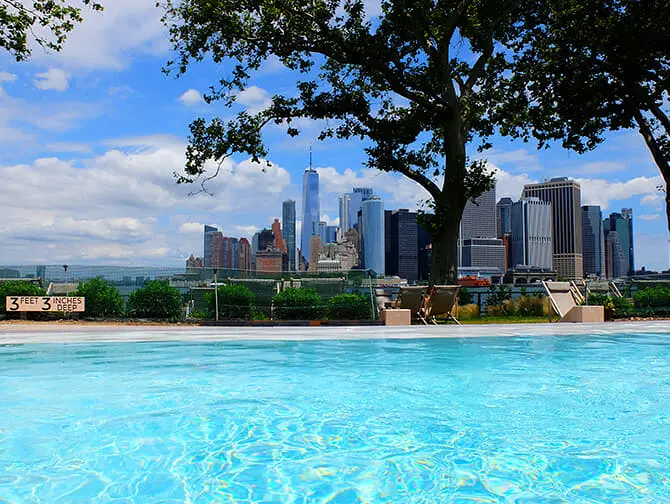 Spa in New York - View