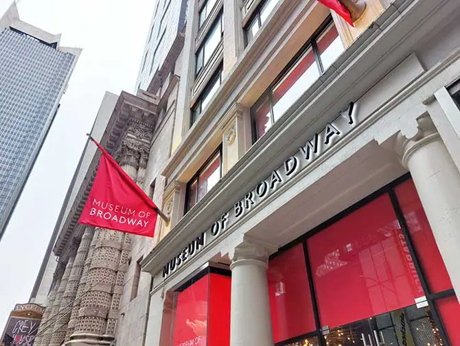 Museum of Broadway in New York