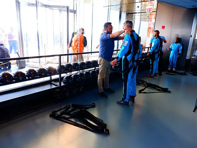 City Climb at Edge in New York - Safety