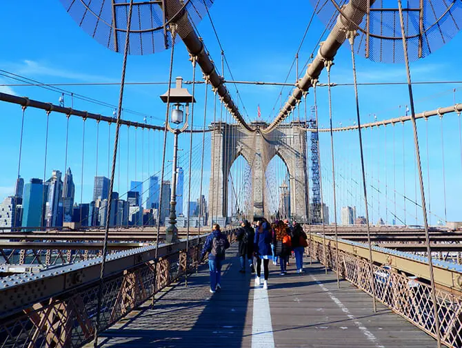 New York Walking Routes - DUMBO-Brooklyn Bridge