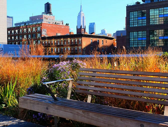 New York Walking Routes - High Line-Hudson Yards