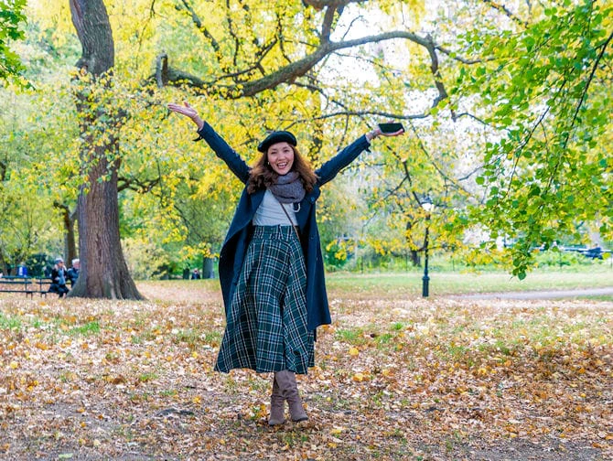 Photoshoot in New York Central Park