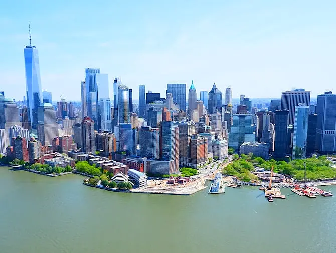 Helicopter Transfer between JFK or Newark Airport and Manhattan - Flight