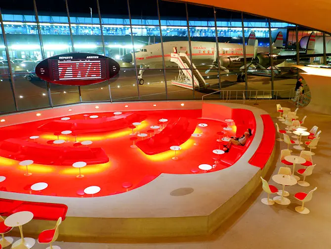 JFK Airport - TWA Hotel lobby