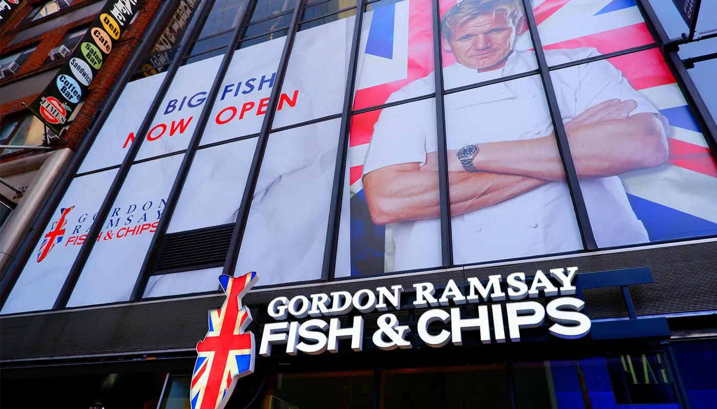 The Best Fish and Chips in New York - Gordon Ramsay Fish and Chips