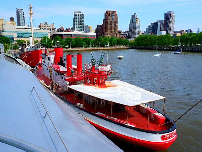 Hudson River Park in New York - Frying Pan