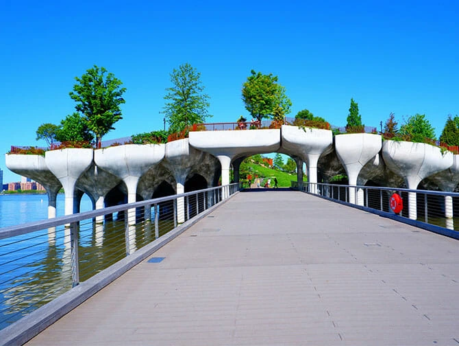 Hudson River Park in New York - Little Island