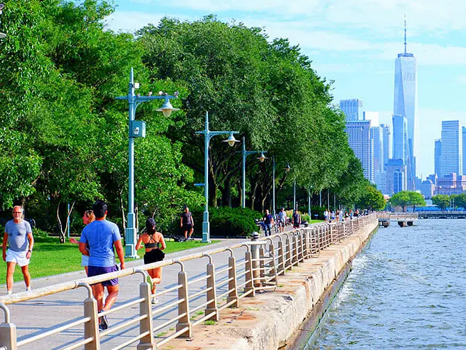 Hudson River Park in New York