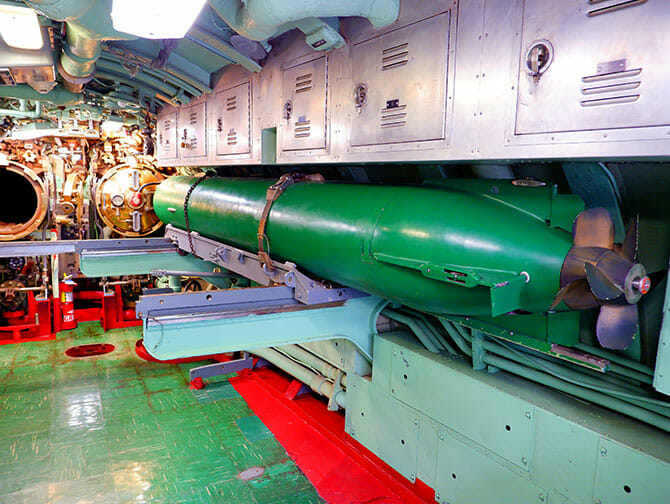 Музей «Интрепид» в Нью-Йорке - Подлодка USS Growler