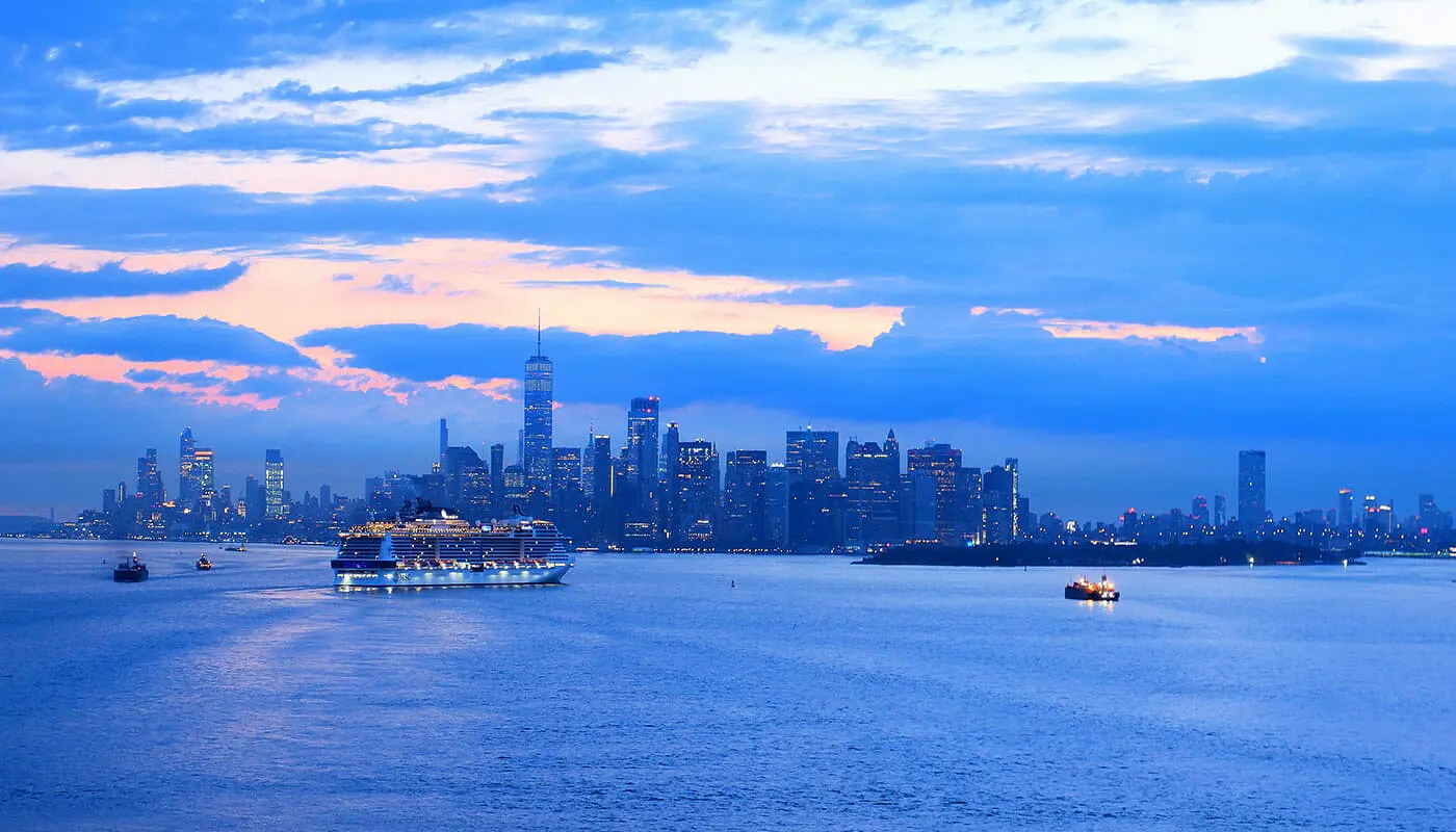 Bayonne Cruise Port in New Jersey (Cape Liberty Cruise Port) - Manhattan