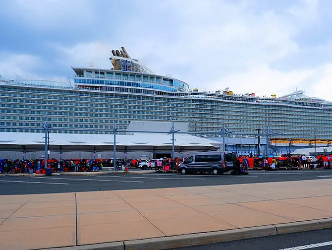 Bayonne Cruise Port in New Jersey (Cape Liberty Cruise Port)