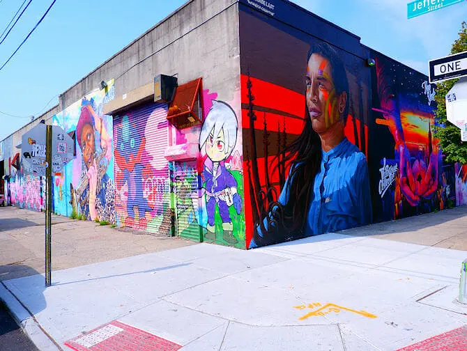 Things to do and see in Bushwick - Mural