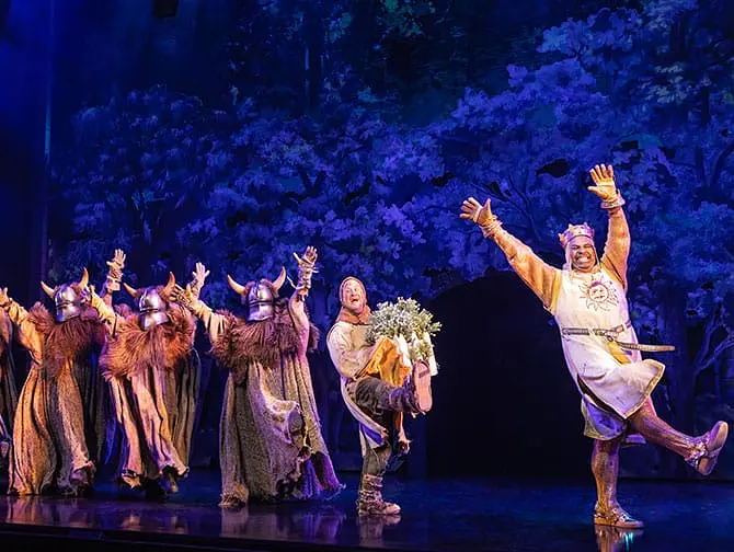 Spamalot on Broadway tickets - Cast