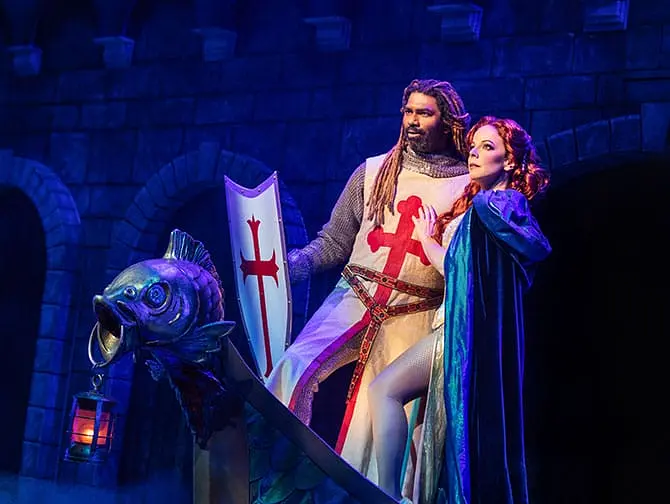 Spamalot on Broadway tickets - Decor
