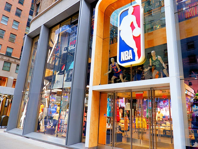 Sports Stores in New York - NBA Store