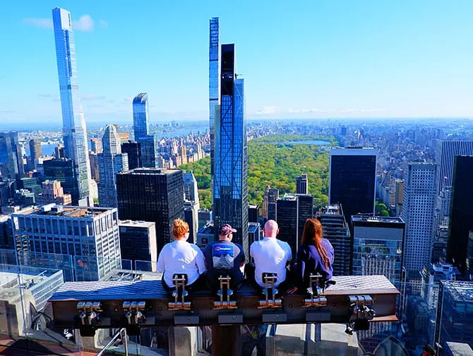 Top of the Rock Tickets - The Beam Experience