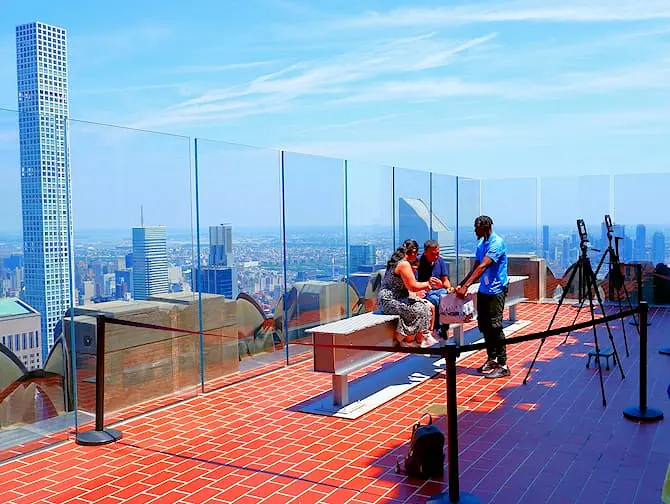 Top of the Rock Tickets - The Beam