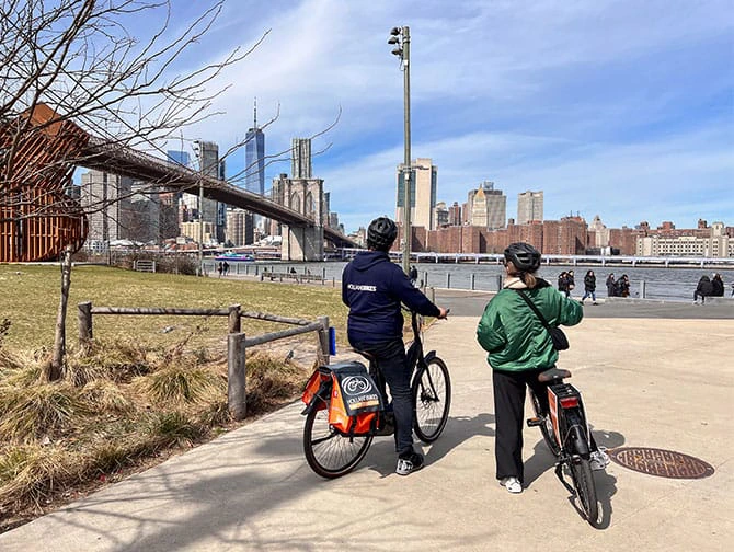 Bike Tours in New York - Skyline