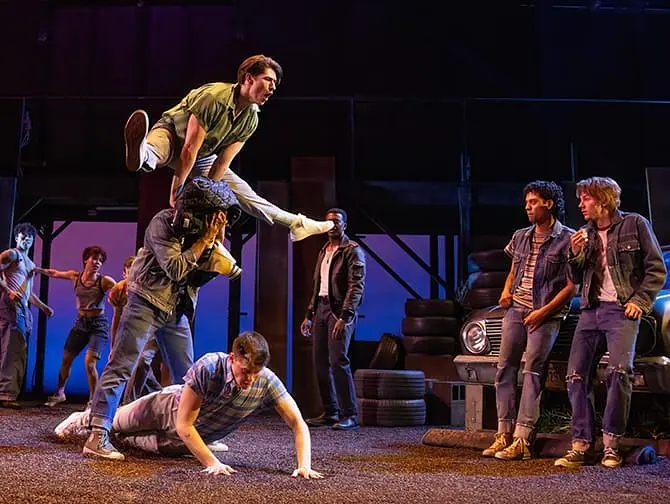 The Outsiders on Broadway tickets - Cast