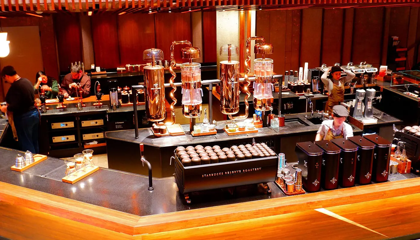 Best Coffee in New York - Starbucks Reserve Roastery New York