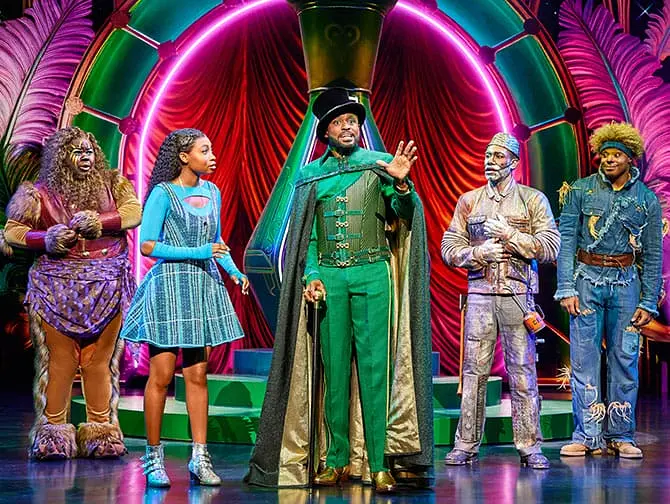 The Wiz on Broadway tickets - Cast