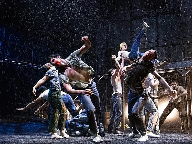 The Outsiders on Broadway tickets - Fight