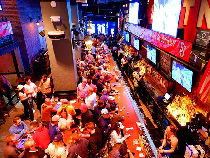 Best Sports Bars in New York - Stout NYC Inside
