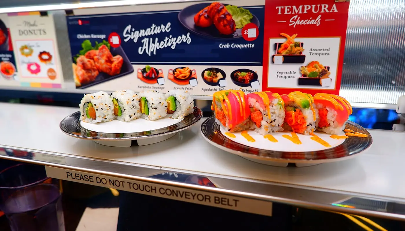 Best Sushi in New York - Kaiten Zushi Nomad
