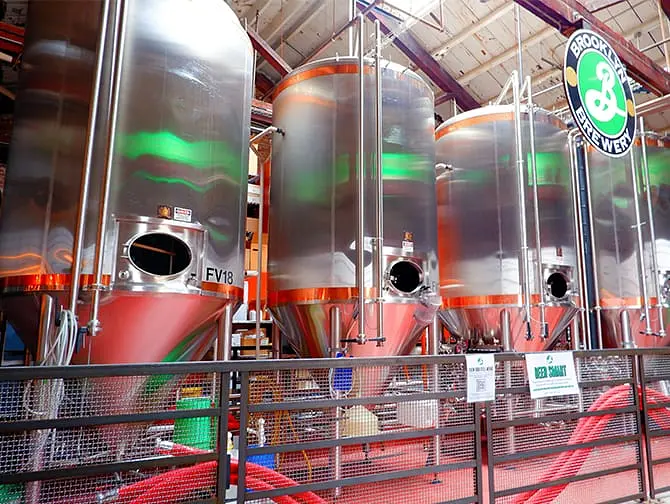 Breweries in New York - Brooklyn Brewery Inside