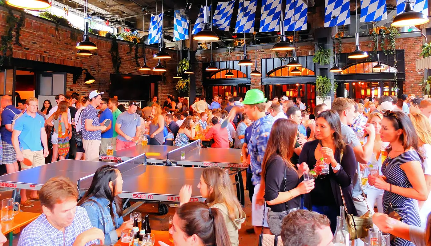 Breweries in New York - The Standard Biergarten