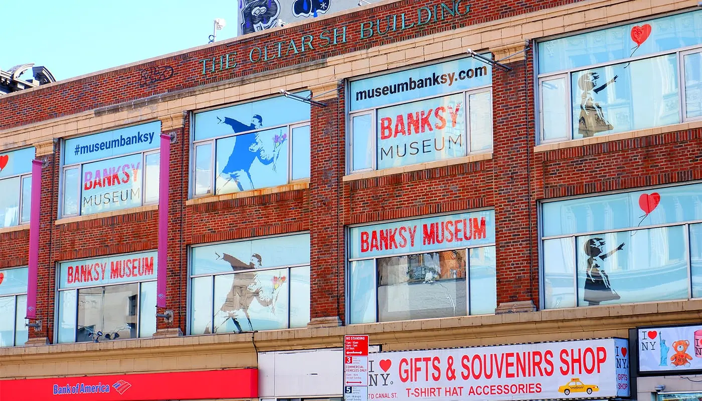 The Bansky Museum in New York - Building