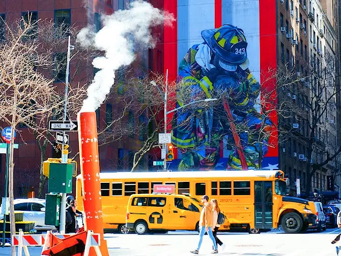 New York Steam System - Steam on New York Streets