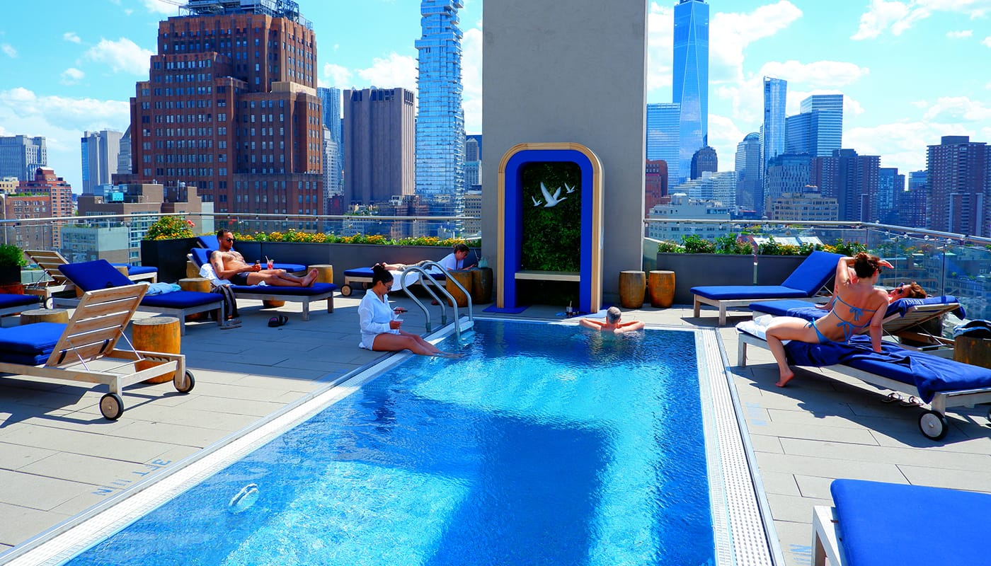 Отели с бассейном в Нью-Йорке - ModernHaus SoHo